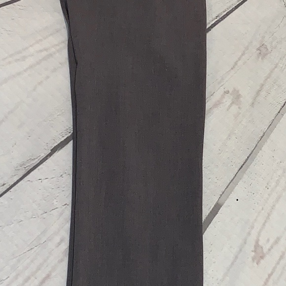 Women slacks grey with black trim Pants - Picture 4 of 5